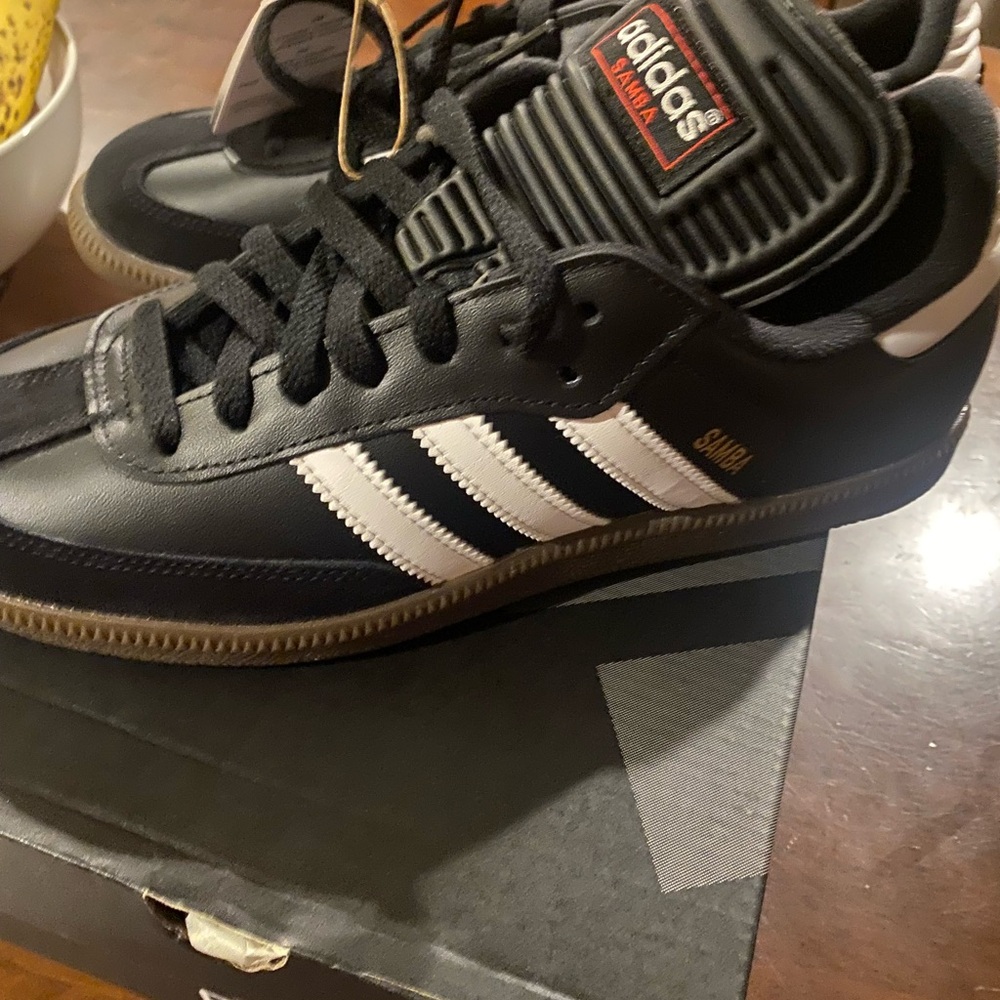 Adidas Samba Classic Black White Men's Shoes